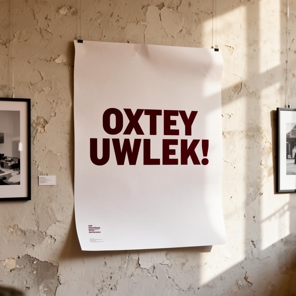 A2 editorial poster