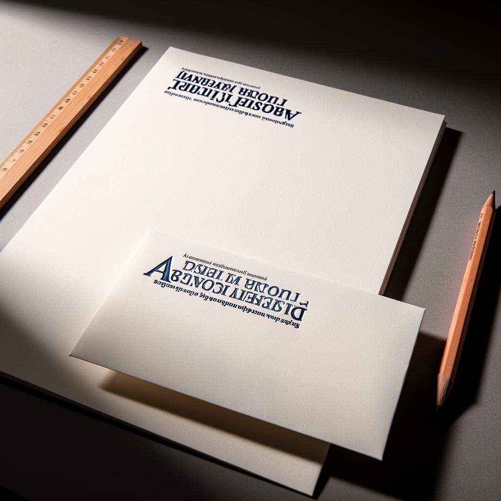 Letterpress stationery
